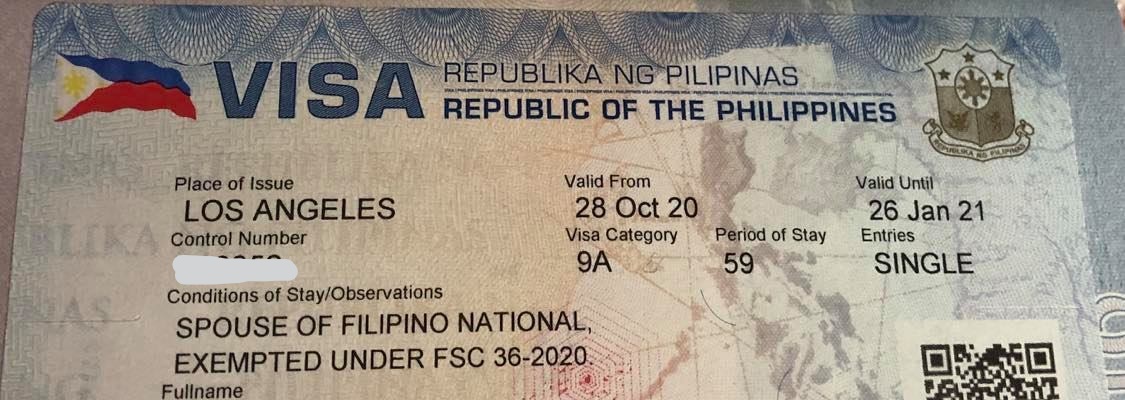 VISA APPLICATION FOR FOREIGN SPOUSE OF A FILIPINO NATIONAL- Some Tips –  America For Every Juan